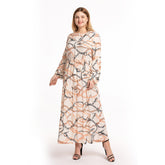 Lunira - Print Maxi Dress